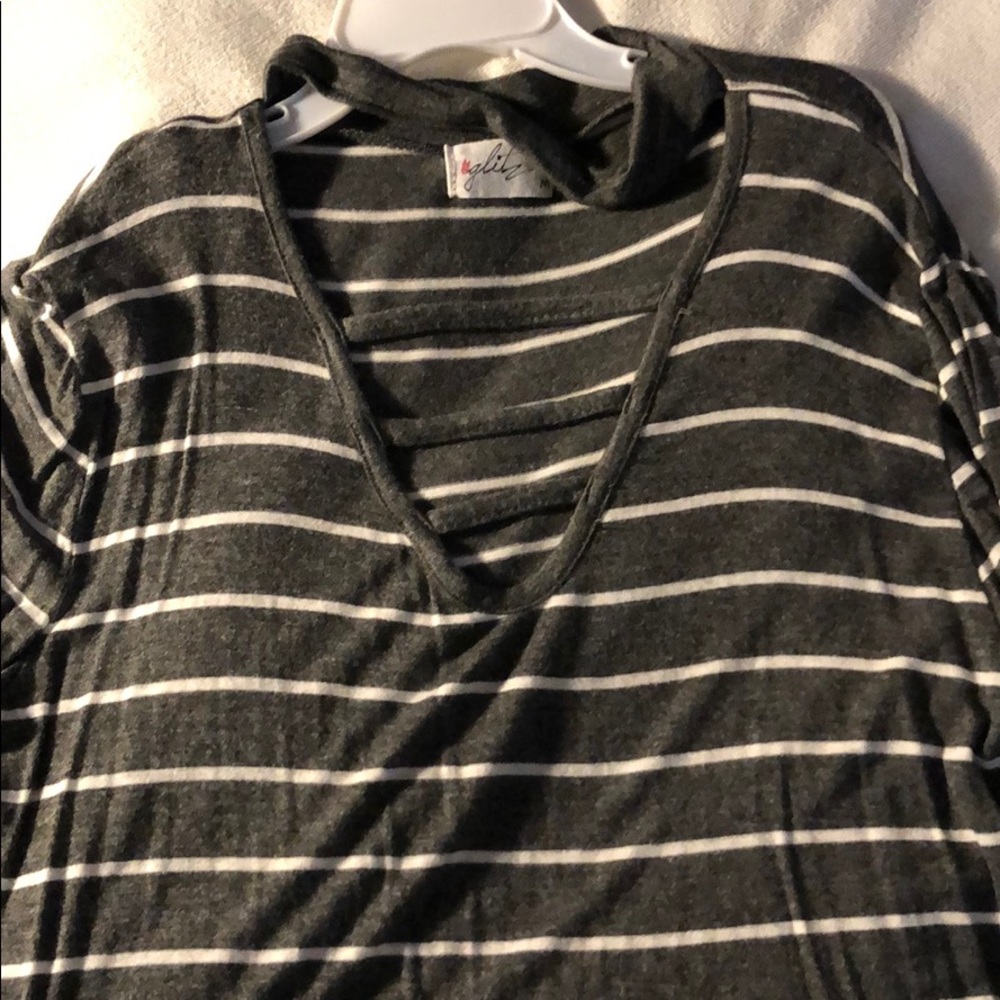 Glitz medium long sleeve top